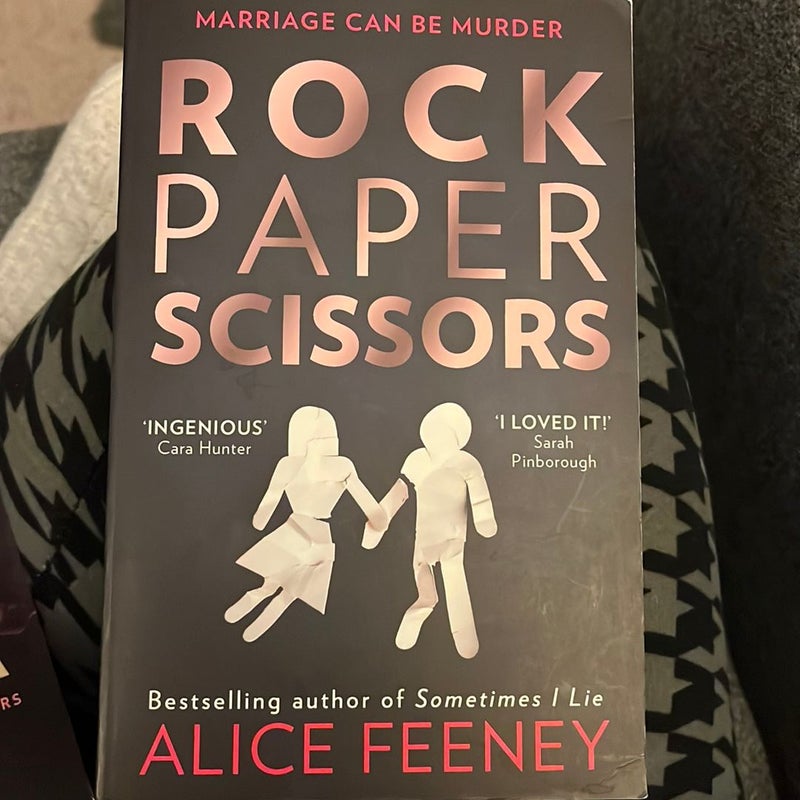 Rock Paper Scissors by Alice Feeney, Paperback